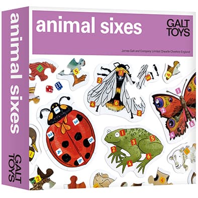Portada de Puzle 6 Animales