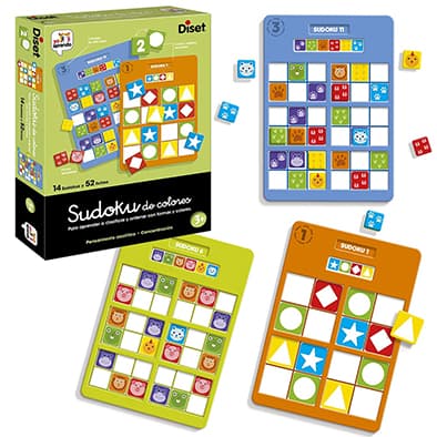 Portada de Juego Sudoku Colores