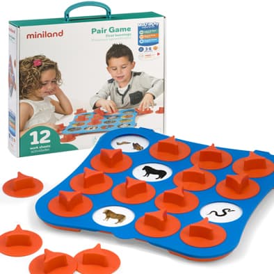 Portada de Juego de Mesa Memory 1 Tablero 12 Modelos