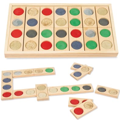 Portada de Juego de Mesa Domino Táctil