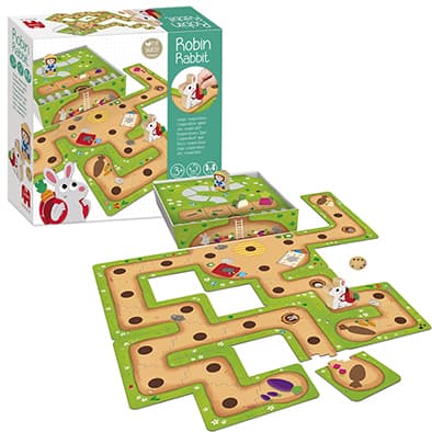 Portada de Juego Educativo Conejo Robin