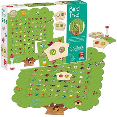 Portada de Juego Educativo Árbol con Pájaros