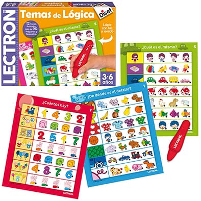 Portada de Juego Lectrón Temas de Lógica