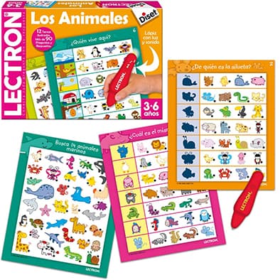 Portada de Juego Lectrón Los Animales