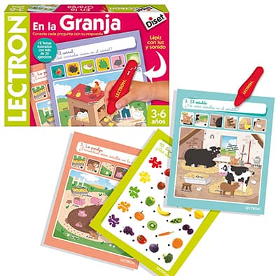 Portada de Juego Lectrón En la Granja