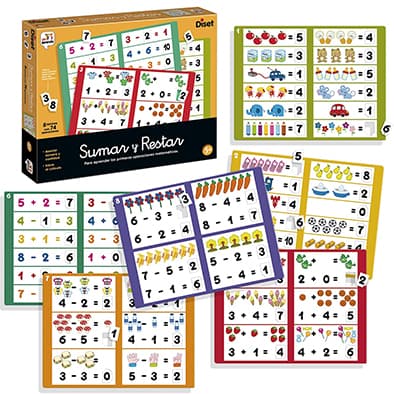 Portada de Juego Aprendo Tablas, Sumar y Restar