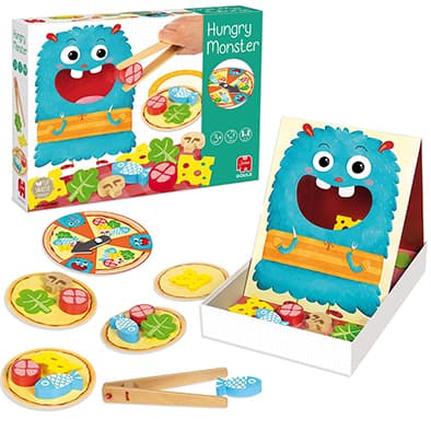 Portada de Juego de Mesa Monstruo Hambriento