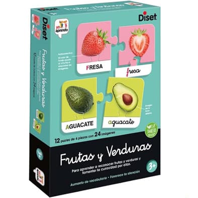 Portada de Juego Aprendo las Frutas y Verduras