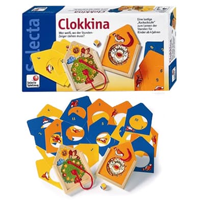 Portada de Juego de Mesa Clokkina