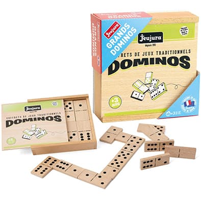 Portada de Domino Grande caja Madera