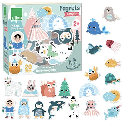 Portada de Magnéticos Madera Polar