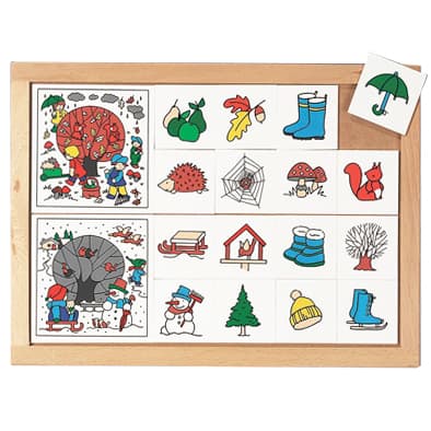 Portada de Juego de Mesa Loto Clasificación Invierno y Otoño