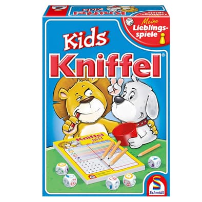Portada de Juego de Mesa Kniffel Niños