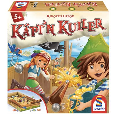 Portada de Juego de Mesa Capitán Kuller