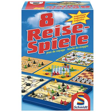 Portada de Juego de Mesa 8 Juegos Magnéticos de Viaje
