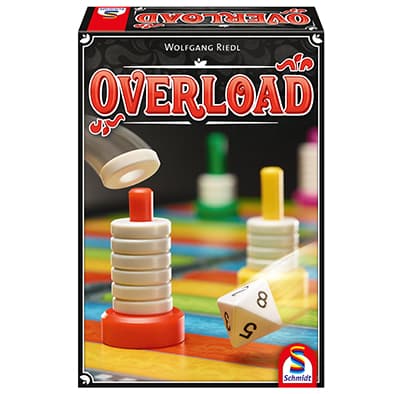 Portada de Juego de Mesa Sobrecarga