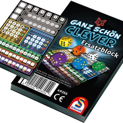 Portada de Juego de Mesa ¡Muy Inteligente! Bloque Repuesto
