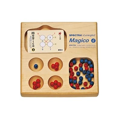 Portada de Matemáticas Juego Mágico 4