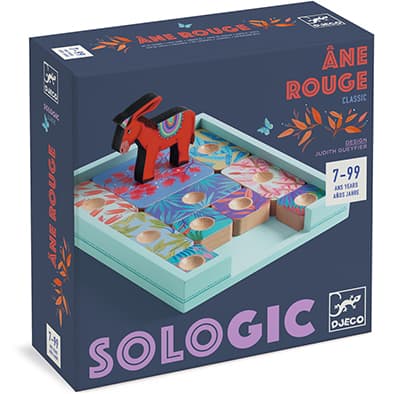 Portada de Juego Lógica Burro Rojo