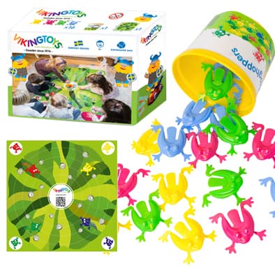Portada de Juego Ranas Saltarinas con Mat