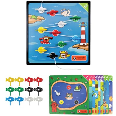 Portada de Juego Coordinación Clavijas