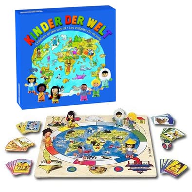 Portada de Juego Educativo Niños del Mundo