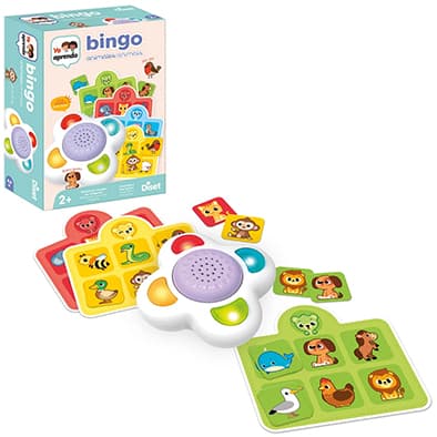 Portada de Juego Aprendo Bingo Animales