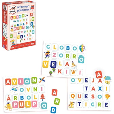 Portada de Juego Aprendo a Formar Palabras