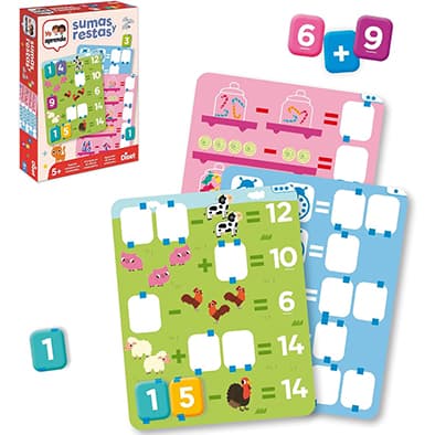 Portada de Juego Aprendo Sumar y Restar