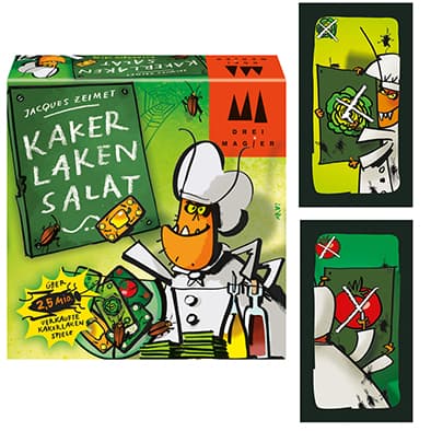 Portada de Juego de Mesa Ensalada de Cucaracha