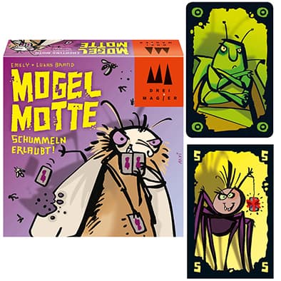 Portada de Juego de Mesa Polilla de Mogel