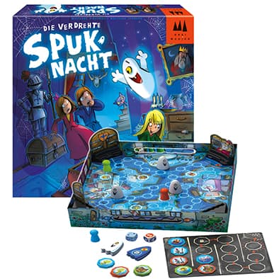 Portada de Juego de Mesa Noche Espeluznante