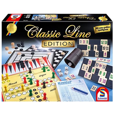 Portada de Juego de Mesa Colección de juegos Linea Clasica