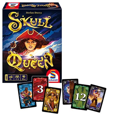 Portada de Juego de Mesa Reina del Craneo