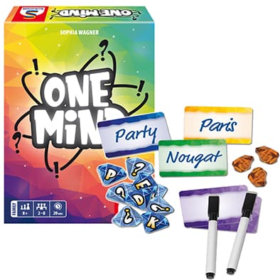 Portada de Juego de Mesa Una Mente
