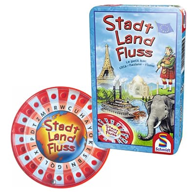 Portada de Juego de Mesa Cuidad, País, Rio