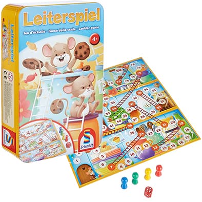 Portada de Juego de Mesa Escaleras