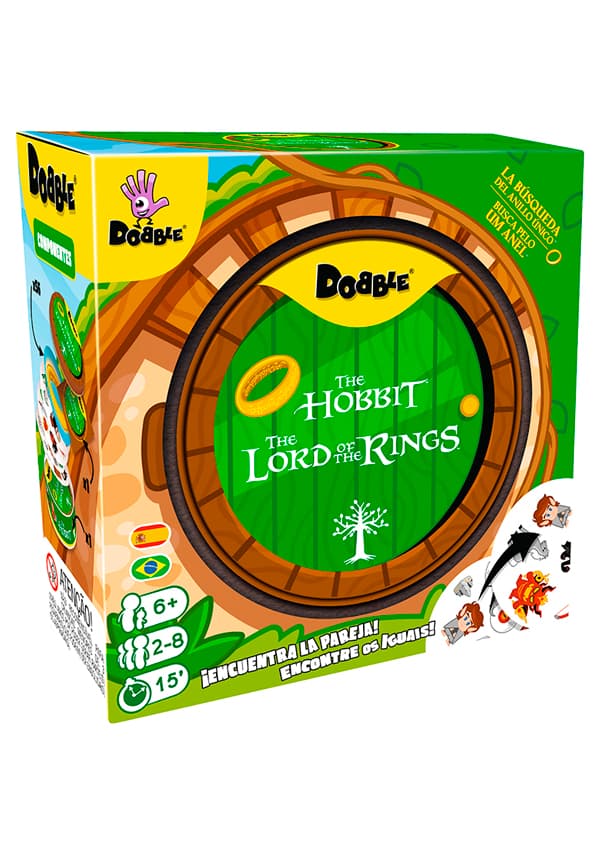 Portada de Dobble The Hobbit The Lord of The Ring