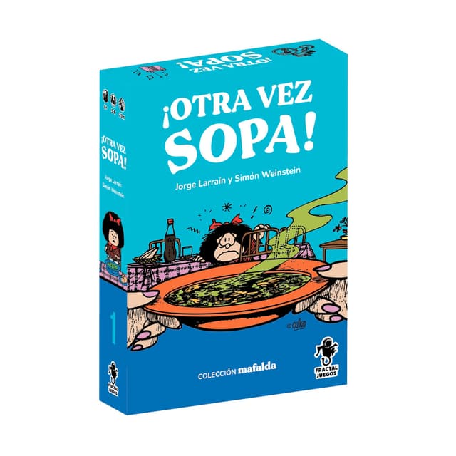Portada de ¡Otra vez sopa! – Colección Mafalda