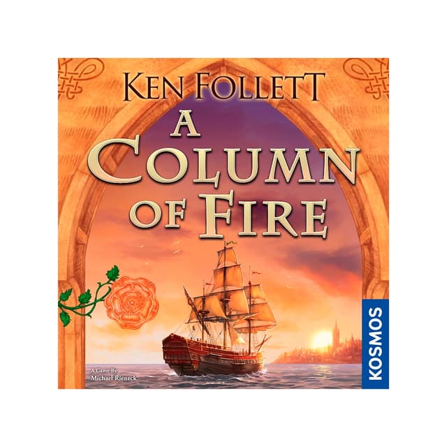 Portada de Una Columna de Fuego – Ken Follett