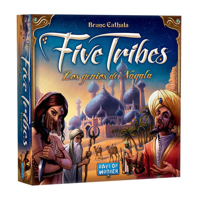 Portada de Five Tribes: Los Genios de Naqala