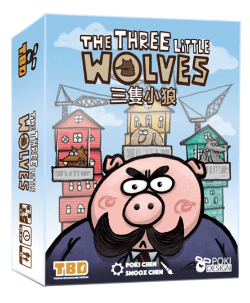 Portada de The Three Little Wolves