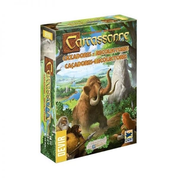 Portada de Carcassonne Cazadores y Recolectores