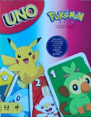 Portada de Uno Pokemon Original