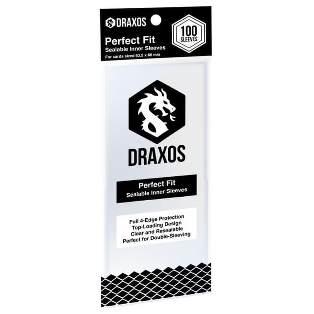 Portada de Protectores Draxos Sealable Inner Standard 63.5x88mm