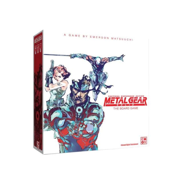 Portada de Metal Gear Solid - The Board Game