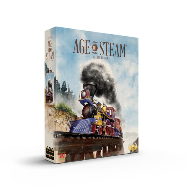 Portada de Age of Steam Deluxe Edition