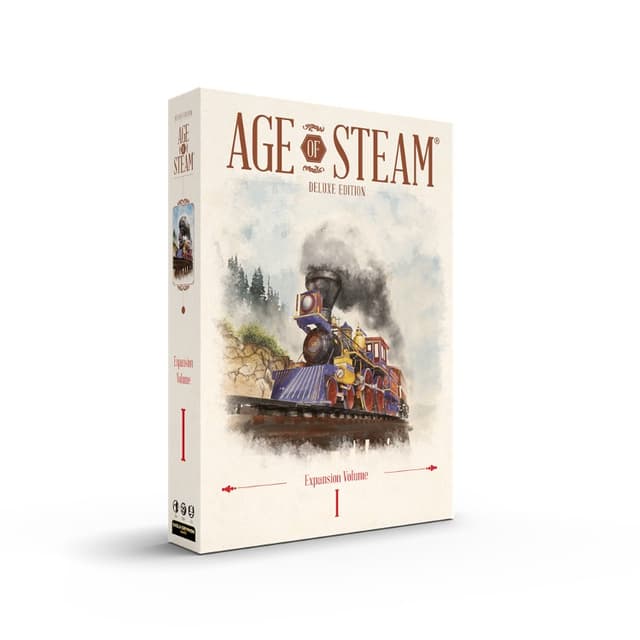 Portada de Age of Steam Deluxe: Expansion Volume I