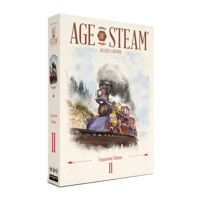 Portada de Age of Steam Deluxe: Expansion Volume II
