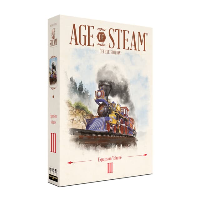 Portada de Age of Steam Deluxe: Expansion Volume III